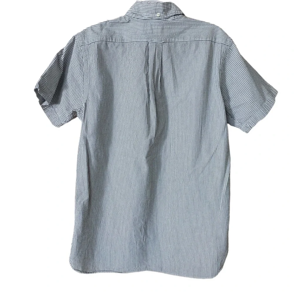 Ralph Lauren seersucker front pocket shirt m